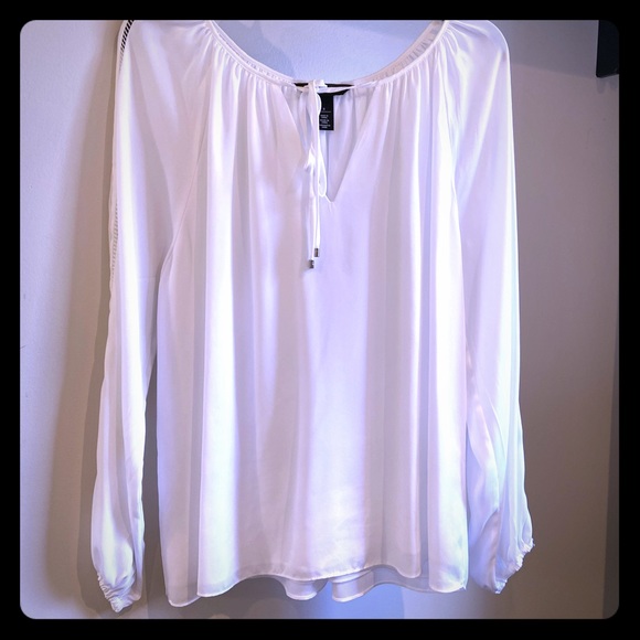 White House Black Market Tops - Versatile White Blouse